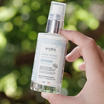 Crema Viso Idratante Endro Cosmétiques | Volo di Fiori EcoBio Distribuzione