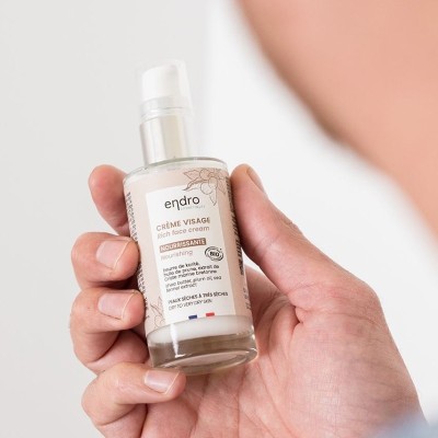 Crema Viso Nutriente Endro Cosmétiques | Volo di Fiori EcoBio Distribuzione