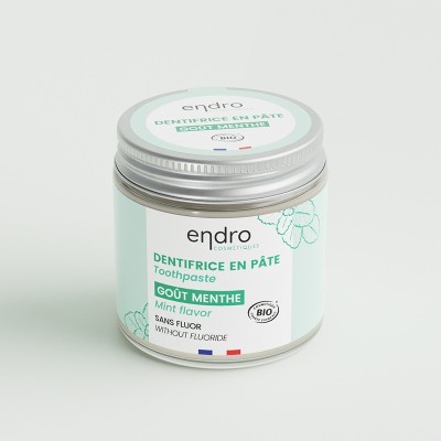 Dentifricio Naturale alla Menta Endro Cosmétiques | Volo di Fiori EcoBio Distribuzione