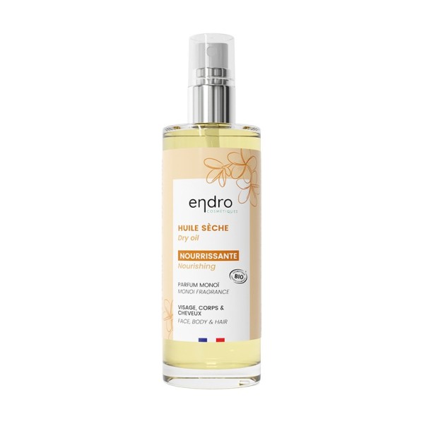 Olio secco al profumo di Monoï 3 in 1