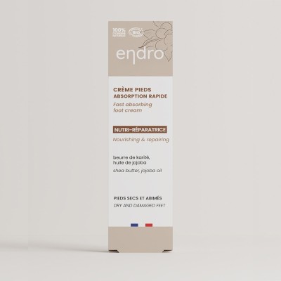Crema Piedi Nutriente e Riparatrice Endro Cosmétiques | Volo di Fiori EcoBio Distribuzione