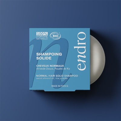 Shampoo Solido Capelli Normali Endro Cosmétiques | Volo di Fiori Eco Bio DIstribuzione