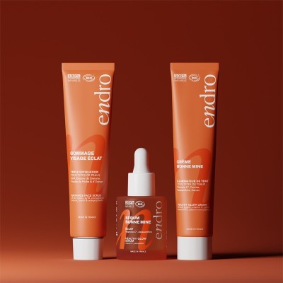 Crema viso illuminante Bonne Mine Endro Cosmétiques | Volo di Fiori EcoBio Distribuzione