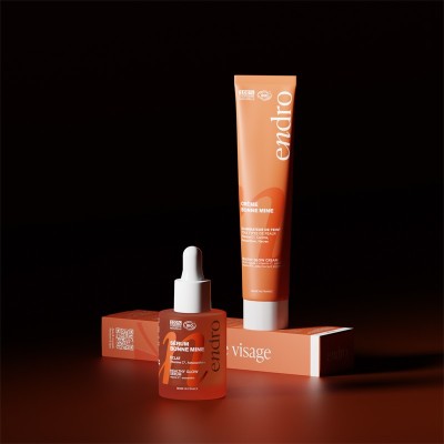 Crema viso illuminante Bonne Mine Endro Cosmétiques | Volo di Fiori EcoBio Distribuzione