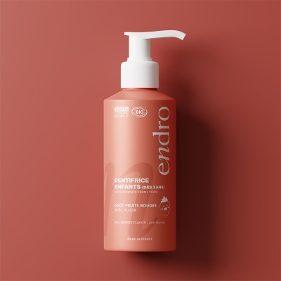 Dentifricio Bambini Frutti Rossi Endro | Volo di Fiori EcoBio Distribuzione