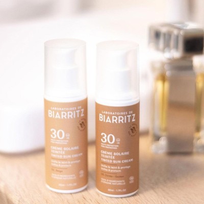 Crema Solare Colorata Dorée SPF30 Bio Laboratoires de Biarritz | Volo di Fiori EcoBio Distribuzione B2B