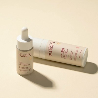 Duo Anti-macchie de Biarritz — Siero e Crema Notte Bio | Volo di Fiori