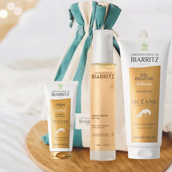 Wellness Routine Deliziosa - Olio Secco, Gel Doccia e mini size Crema Scintillante