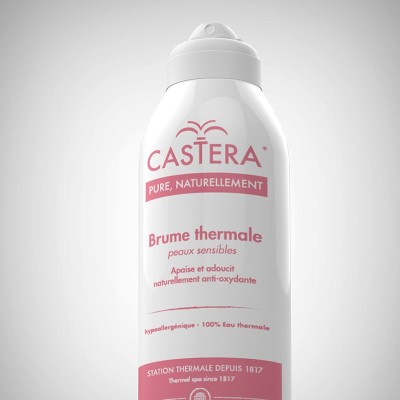 Acqua Termale Spray Castéra 300 ml | Acqua Termale Pelli Sensibili | Volo di Fiori Eco Bio Distribuzione