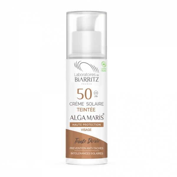 Crema Solare Colorata "DORÉ" Bio Viso SPF 30 50 ml
