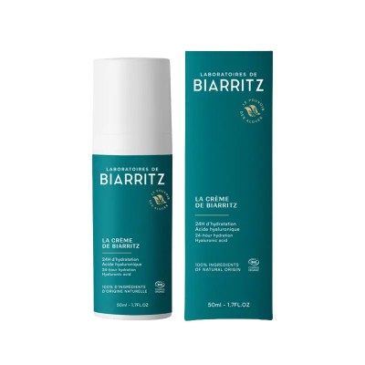 La Crème de Biarritz per il viso -  Laboratoires de Biarritz | Volo di Fiori EcoBio Distribuzione