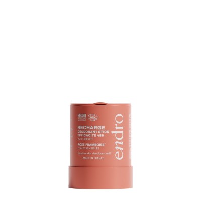 Ricarica Deodorante Stick 48H Rosa & Lampone Endro Cosmétiques | Volo di Fiori Eco Bio Distribuzione