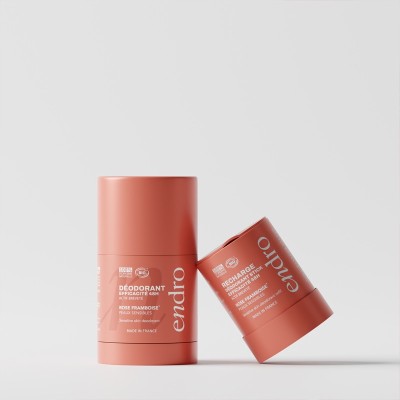 Ricarica Deodorante Stick 48H Rosa & Lampone Endro Cosmétiques | Volo di Fiori Eco Bio Distribuzione
