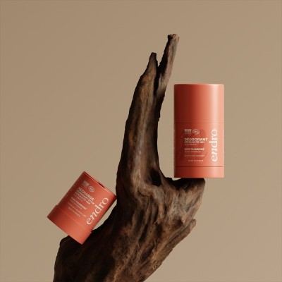 Deodorante Stick 48H Rosa & Lampone Ricaricabile Endro Cosmétiques | Volo di Fiori Eco Bio Distribuzione