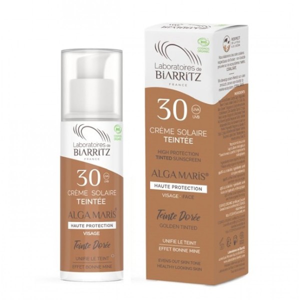 Crema Solare Colorata "DORÉ" Bio Viso SPF 30 50 ml