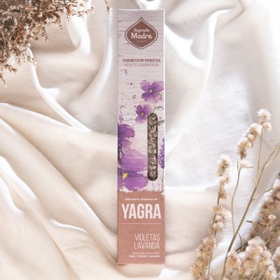 Incenso Yagra Violette e Lavanda Sagrada Madre | Eco Bio Distribuzione Ingrosso B2B