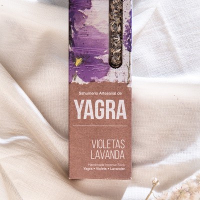 Incenso Yagra Violette e Lavanda Sagrada Madre | Eco Bio Distribuzione Ingrosso B2B