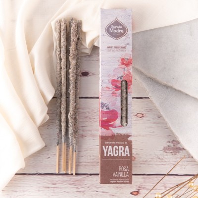 Incenso Yagra Rosa e Vaniglia Sagrada Madre | Eco Bio Distribuzione Ingrosso B2B