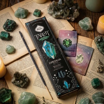 Incenso Tarocchi delle Gemme Smeraldo Sagrada Madre | Eco Bio Distribuzione Ingrosso B2B