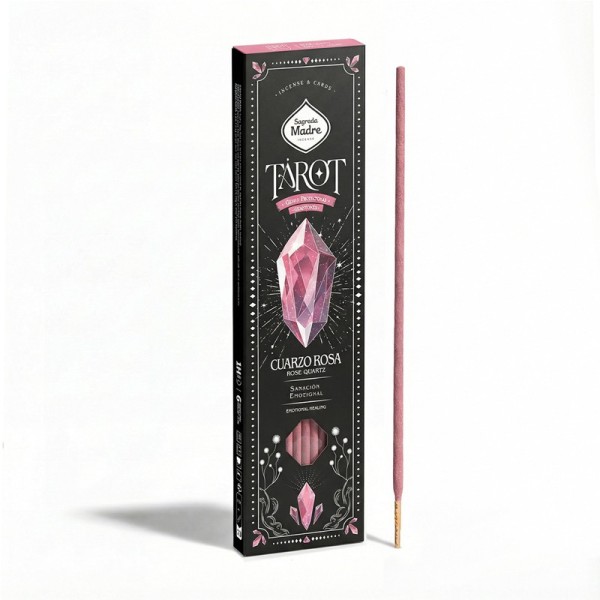 Incenso Tarocchi delle Gemme Quarzo Rosa – Rosa Selvatica