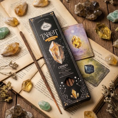 Incenso Tarocchi delle Gemme Citrino Sagrada Madre | Eco Bio Distribuzione Ingrosso B2B