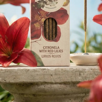 Incenso Citronella e Gigli Rossi Sagrada Madre | Eco Bio Distribuzione Ingrosso B2B