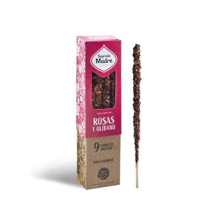 Incenso Herbal Olibano e Rosa Sagrada Madre Naturale | Ingrosso B2B