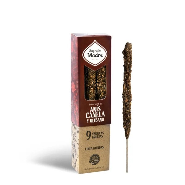 Incenso Herbal Olibano, Cannella e Anice