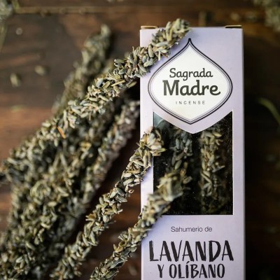 Incenso Herbal Olibano e Lavanda Sagrada Madre Naturale | Ingrosso B2B