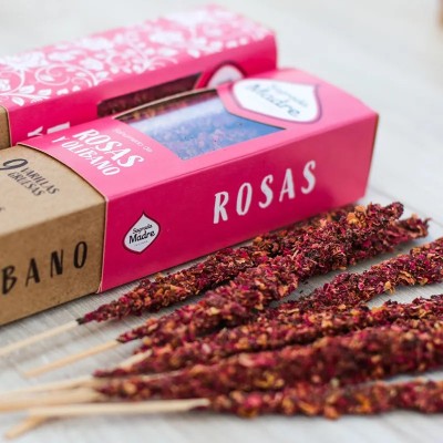 Incenso Herbal Olibano e Rosa Sagrada Madre Naturale | Ingrosso B2B
