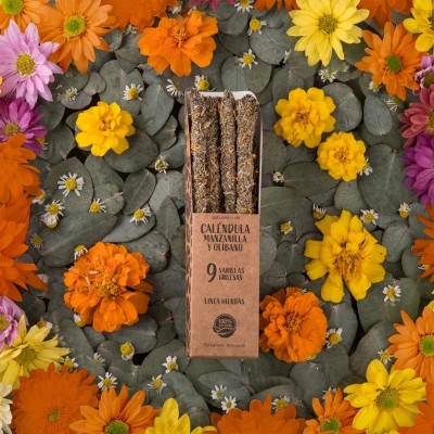 Incenso Herbal Olibano, Calendula e Camomilla Sagrada Madre Naturale | Ingrosso B2B