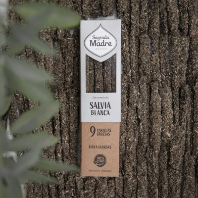 Incenso Herbal Salvia Bianca Sagrada Madre Naturale | Ingrosso B2B
