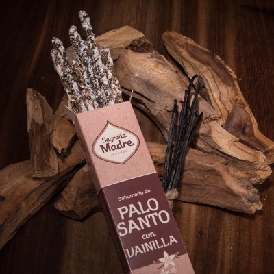 Incenso Palo Santo e Vaniglia Sagrada Madre Naturale | Ingrosso B2B