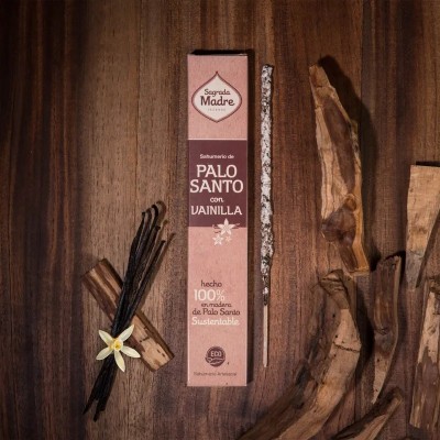 Incenso Palo Santo e Vaniglia Sagrada Madre Naturale | Ingrosso B2B