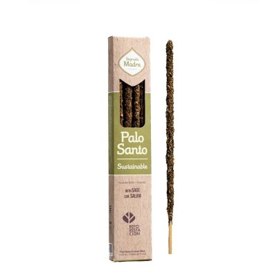 Incenso Palo Santo e Salvia Bianca Sagrada Madre Naturale | Ingrosso B2B