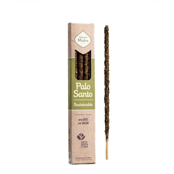 Incenso Palo Santo con Salvia Bianca