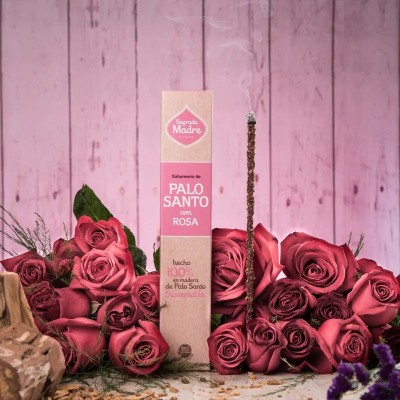 Incenso Palo Santo e Rosa Sagrada Madre Naturale | Ingrosso B2B