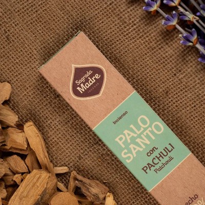 Incenso Palo Santo e Patchouli Sagrada Madre Naturale | Ingrosso B2B