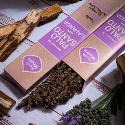 Incenso Palo Santo e Lavanda Sagrada Madre Naturale | Ingrosso B2B