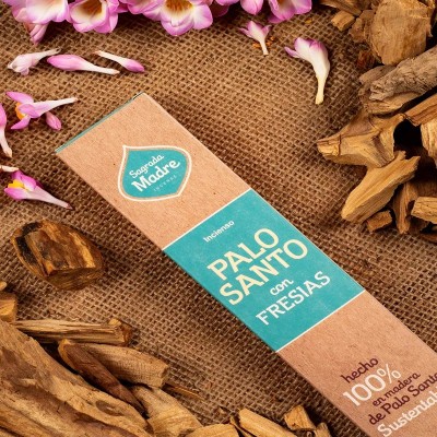 Incenso Palo Santo e Fresia Sagrada Madre Naturale | Ingrosso B2B