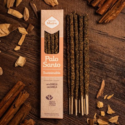 Incenso Palo Santo e Cannella Sagrada Madre Naturale | Ingrosso B2B