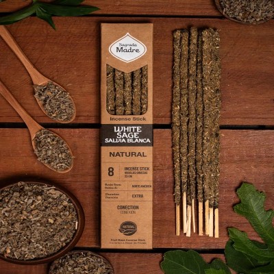 Incenso Naturale Salvia Bianca Sagrada Madre | Ingrosso B2B