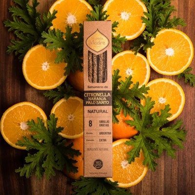 Incenso Naturale Citronella, Arancia e Palo Santo Sagrada Madre | Ingrosso B2B