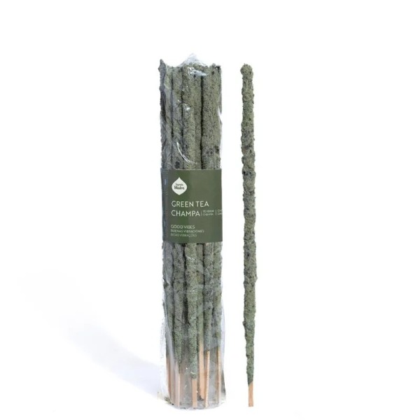 Incenso Pack x 20 Tè Verde e Fiori di Champa - Sagrada Madre