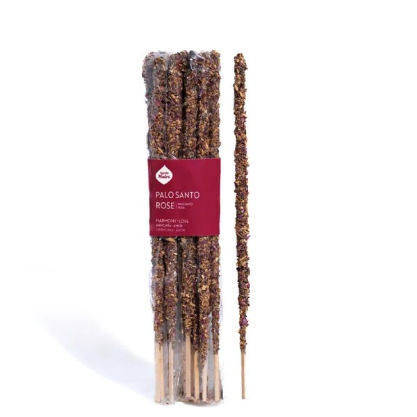 Incenso Pack x 20 Palo Santo e Rose - Sagrada Madre