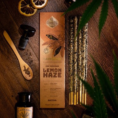 Incenso Cannabis Lemon Haze Sativa Sagrada Madre Terpeni | Ingrosso B2B