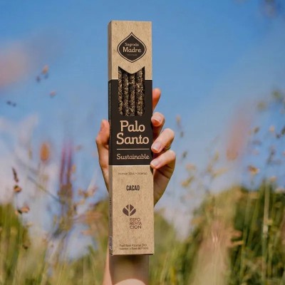 Incenso Palo Santo Cacao Sagrada Madre Naturale | Ingrosso B2B