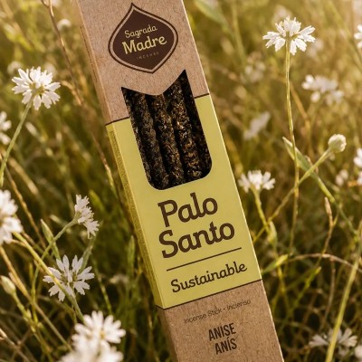 Incenso Palo Santo Anice Sagrada Madre Naturale | Ingrosso B2B