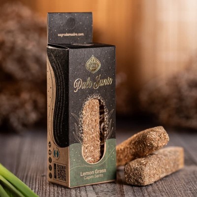 Stick Palo Santo con Lemongrass Sagrada Madre Naturale | Ingrosso B2B