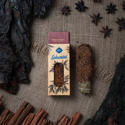Smudge Mini Cannella e Anice - Sagrada Madre - confezione ambientata